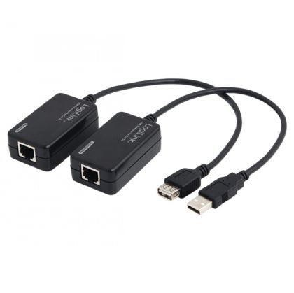 USB1.1 Extender 60m, RJ-45, UA0021D, LogiLink