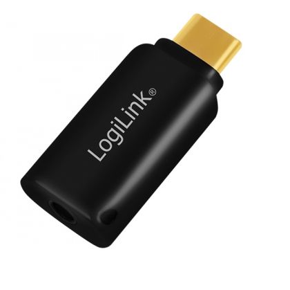 USB-C to 3.5 mm audio adapter, Logilink UA0356