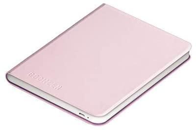 Калъф кожен BOOKEEN Classic, за eBook четец DIVA, 6 inch, магнит, Lily Pink