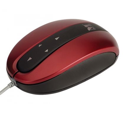 Mouse Modecom MC-802, TouchPad, Black/Red