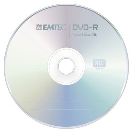 DVD-R EMTEC 4.7GB/16X, no case