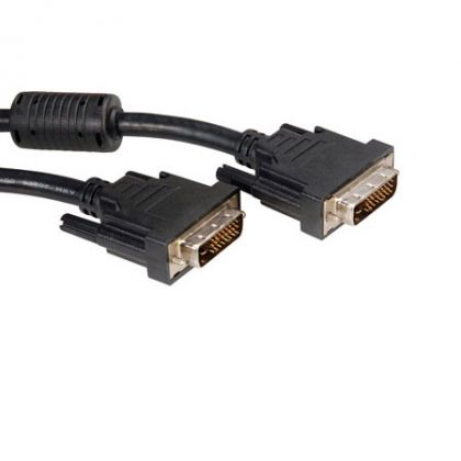 Cable DVI - DVI Dual Link, 2m, Roline 11.04.5525