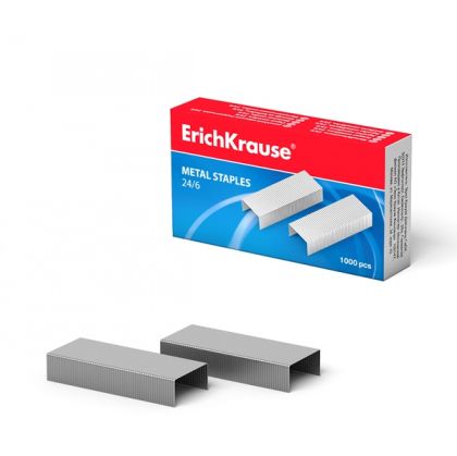 Staples ErichKrause, metal 24/6, 1000pcs