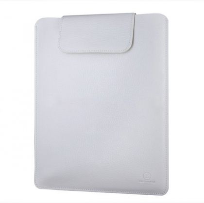 Tablet Bag 9-10" Soft Leather, White, G420W