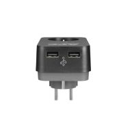 Филтър APC Essential SurgeArrest 1 Outlet 2 USB Ports Black 230V Germany