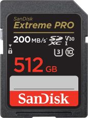 Карта памет SANDISK Extreme PRO SDHC, 512GB