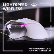 Геймърска мишка Logitech G502 X Plus White Lightsync RGB