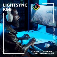 Геймърска мишка Logitech G502 X Plus White Lightsync RGB