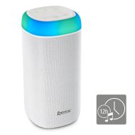 Блутут мобилна колонка HAMA Shine 2.0, 30W, LED, Защита от вода, Бял, 188229