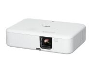 Мултимедиен проектор Epson CO-FH02, Full HD 1080p (1920 x 1080, 16:9), 3000 ANSI lumens, 16 000:1, USB 2.0, HDMI, Android TV, Lamp warr: 24 months, White