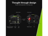 Инвертор GREEN CELL, 24/220V,  DC/AC, 1500W/3000W, Модифицирана синусоида