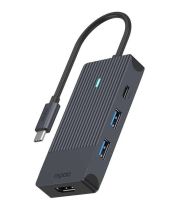 USB-C Хъб, 4 порта, RAPOO-11409