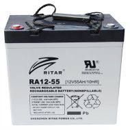 Оловна батерия RITAR (EV12-55), AGM, 12V, 55Ah, За електрически колички