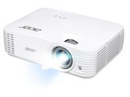 Мултимедиен проектор Acer Projector P1557Ki DLP, FHD (1920x1080), 4800 ANSI LUMENS, 10000:1, 2xHDMI 3D, Wireless dongle included, Audio in/out, USB type A (5V/1A), RS-232, Bluelight Shield, LumiSense, Built-in 10W Speaker, 2.9kg, White