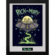 GBEYE RICK AND MORTY - Framed print "Ship" (30x40)