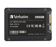 Твърд диск Verbatim Vi550 S3 2.5" SATA III 7mm SSD 256GB