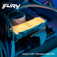 Памет Kingston Fury Renegade White RGB 32GB(2x16GB) DDR5