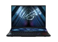 Лаптоп Asus ROG Zephyrus Duo 16 GX650PZ-NM014X,AMD Ryzen 9 7945HX  (16-core/32-thread, 64MB L3 cache, up to 5.4 GHz max boost), 16"WQXGA (2560 x 1600,16:10)165Hz, 32GB DDR5 4800Mhz(2*16),PCIE NVME 1TB M.2 SSD, RTX 4080 12GB GDDR6,WiFi 6e,RGB Kbd, Windows 