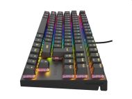 Клавиатура Genesis Mechanical Gaming Keyboard Thor 303 TKL Silent Switch RGB Backlight US Layout Black