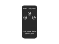 Адаптер Lanberg Video Switch 3x HDMI + Micro USB port + Remote Controller, black