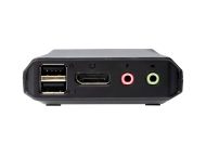 Превключвател KVM ATEN CS52DP, Дву портов USB-C DisplayPort