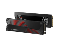 SSD SAMSUNG 990 PRO с Heatsink, 1TB, M.2 Type 2280, MZ-V9P1T0CW