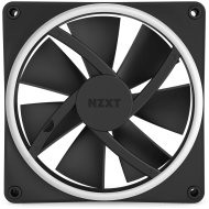 Вентилатор NZXT F140 RGB Duo, Черен