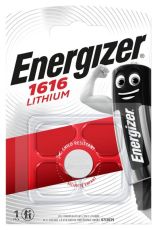 Бутонна литиева батерия ENERGIZER CR1616, 3V 1PK