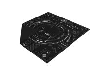 Протектор за под Genesis Protective Floor Mat Tellur 400 Square Hud 110X100cm