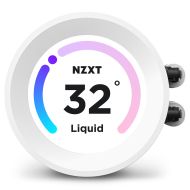 Охладител за процесор NZXT Kraken Elite 360 RGB White, LCD Display