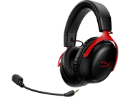 Геймърски слушалки HyperX, Cloud III, Безжични, Микрофон, Черно/Червено