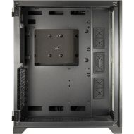 Кутия InterTech C-702 DIORAMA, ATX, μATX, ITX, Стъклен панел, Чернa