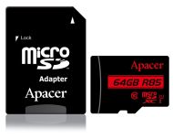 Памет Apacer 64GB microSDXC Class 10 UHS-I (1 adapter)