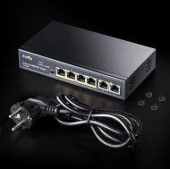 Суич Cudy FS1006P, 6 портов, 10/100, PoE+ Switch