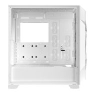 Case Antec E-ATX Gaming DP505W RGB T. Glass, White