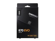 Твърд диск Samsung SSD 870 EVO 500GB Int. 2.5" SATA, V-NAND 3bit MLC, Read up to 560MB/s, Write up to 530MB/s, MKX Controller, Cache Memory 512MB DDR4