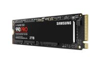 Твърд диск Samsung SSD 990 PRO 2TB PCIe 4.0 NVMe 2.0 M.2 V-NAND 3-bit MLC, 256-bit Encryption, Read 7450 MB/s Write 6900 MB/s