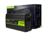 Инвертор GREEN CELL 24V/1000W  чиста синусоида