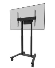 Стойка Neomounts Motorised Mobile Stand incl. storage box, 10 cm. Wheels Floor - VESA 100x100 up to 800x600