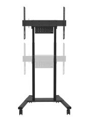 Стойка Neomounts Motorised Mobile Stand incl. storage box, 10 cm. Wheels Floor - VESA 100x100 up to 800x600