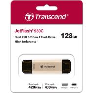 Памет Transcend 128GB, USB3.2, Pen Drive, TLC, High Speed, Type-C