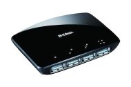 USB хъб D-Link 4-Port Superspeed USB 3.0 HUB