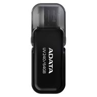 Памет ADATA UV240 64GB USB 2.0 Black