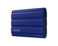 Твърд диск Samsung Portable NVME SSD T7 Shield 2TB , USB 3.2 Gen2, Rugged, IP65, Read 1050 MB/s Write 1000 MB/s, Blue