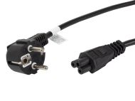 Кабел Lanberg CEE 7/7 (MICKEY) -> IEC 320 C5 power cord 1.8m VDE, black