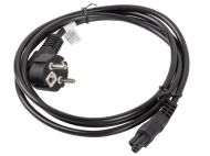Кабел Lanberg CEE 7/7 (MICKEY) -> IEC 320 C5 power cord 1.8m VDE, black