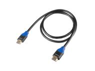 Кабел Lanberg HDMI M/M V2.0 cable 1m 4K CU box, black BOX