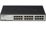 Комутатор D-Link 24-Port 10/100/1000Mbps Copper Gigabit Ethernet Switch, rack mountable