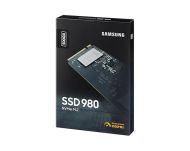 Твърд диск Samsung SSD 980 500GB PCIe 3.0 NVMe 1.4 M.2 V-NAND 3-bit MLC, Pablo Controller, 256-bit Encryption, Read 3100 MB/s Write 2600 MB/s