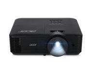 Мултимедиен проектор Acer Projector X1128i, DLP, SVGA (800 x 600), 4800 ANSI Lm, 20 000:1, 3D, Auto keystone, Wireless dongle included, 24/7 operation, Wifi, HDMI, VGA in, RCA, RS232, Audio in/out, DC Out (5V/1A), 3W Speaker, 2.7kg, Black